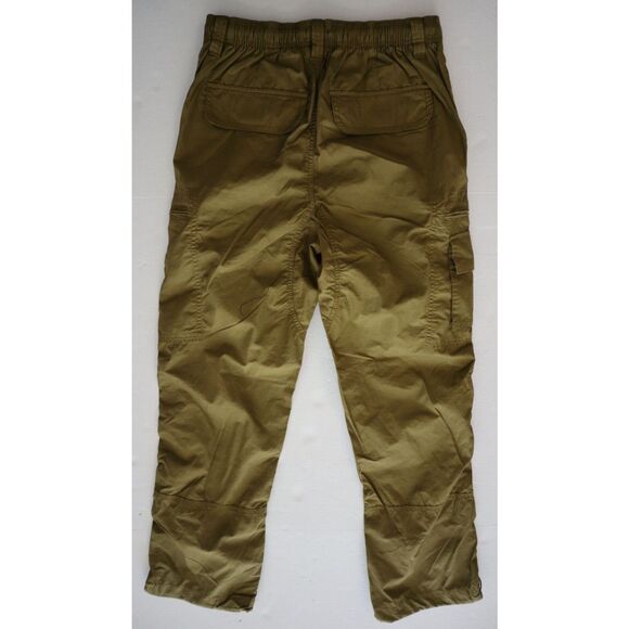 Standard Cloth x Urban Outfitters OB1664250 Men's Sz S Green Seamed Cargo Pants - Picture 2 of 14